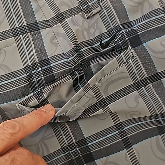 Nike Golf Dri-fit plaid Skort size 12 - Picture 5 of 9